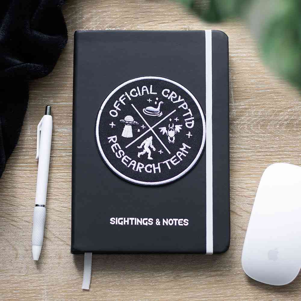 Something Different - Cryptid Research Team A5 Notebook - Black